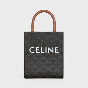 Celine MINI VERTICAL CABAS IN TRIOMPHE CANVAS